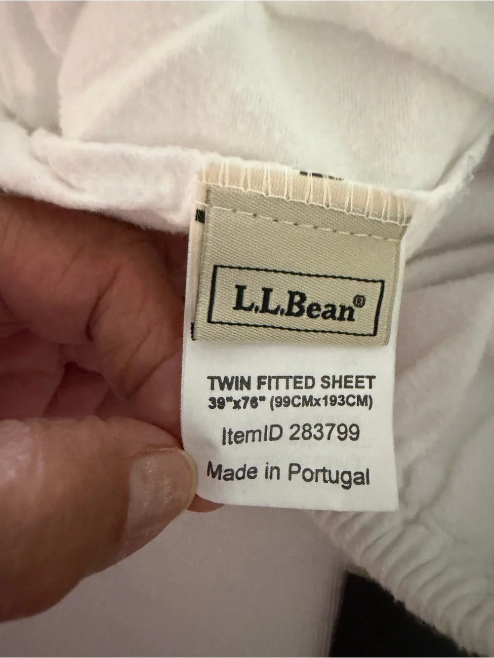 L.L. Bean Ultra Soft Portuguese Flannel Fitted Sheet
